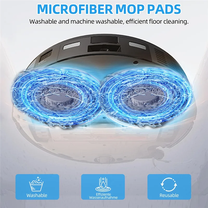 AT05-For Roborock Qrevo Curvx /Qrevo Edget For Roborock Robot Vacuum Cleaner Sweeper Replacement Parts