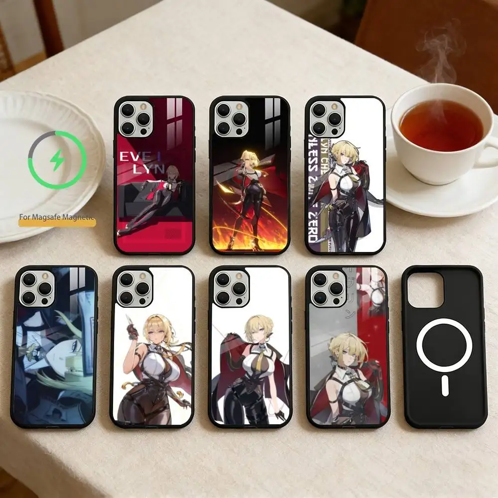

Zzz-EvelynTheKnight Phone Case For iPhone 14,16,15,13,17,12,Plus,Pro,Max Magnetic For Magsafe Frosted Cover