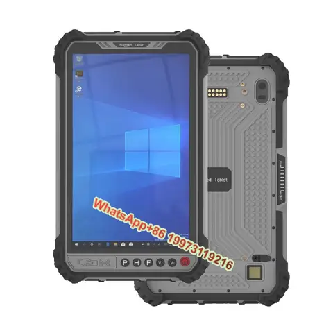 Sincoole Rugged Tablet 8 Inch Win Dows 10 Pro Core I5-8200Y RAM 8GB SSD 256GB Rugged Tablet Pc with 2D Scanner Reader