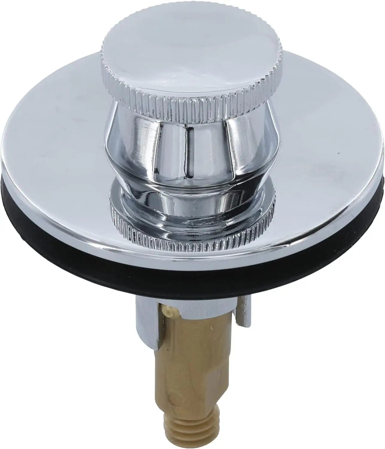 

Lift and Turn Bathtub Drain Stopper, Chrome Finish, Easy DIY Install
