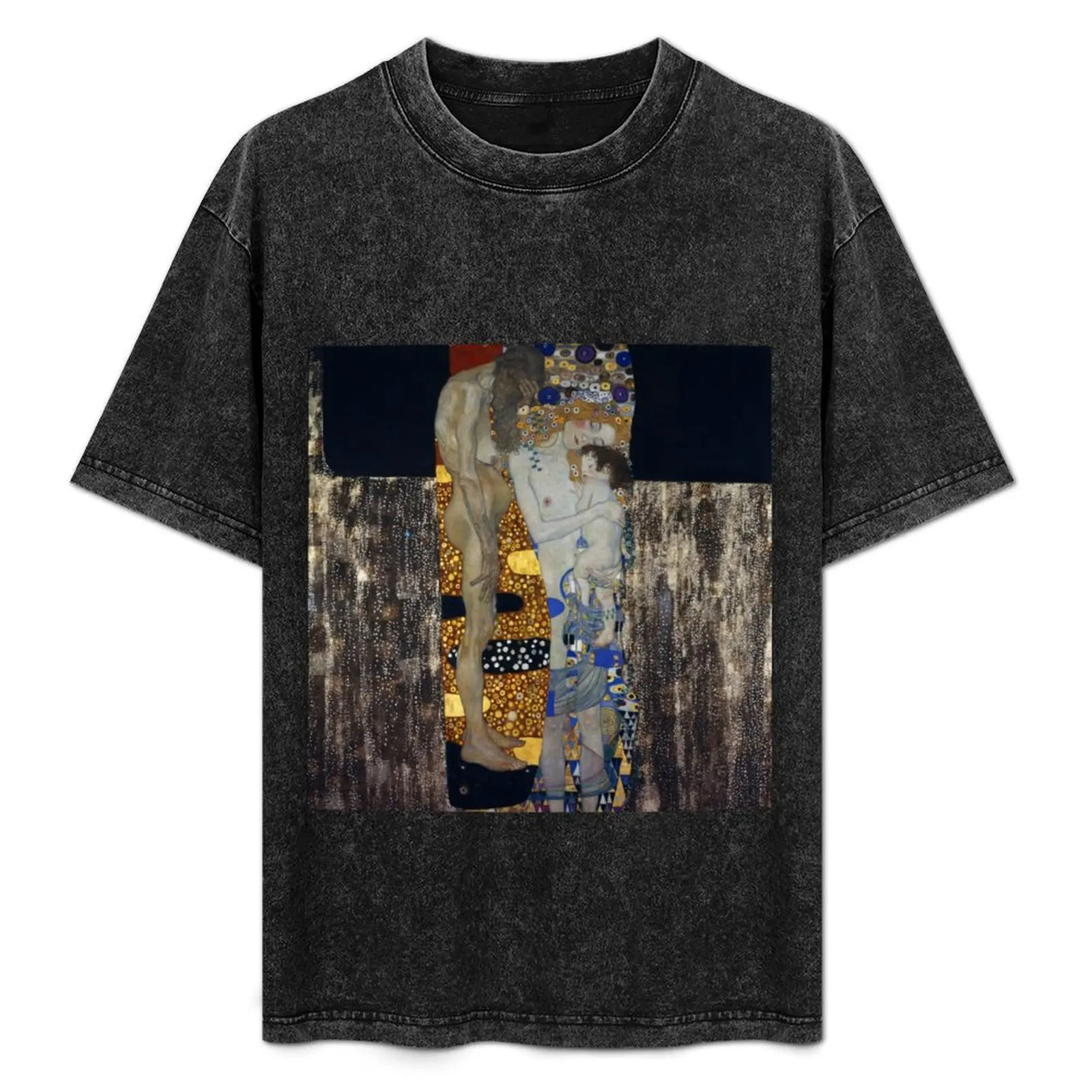 

The Three Ages of Women Gustav Klimt T-Shirt Casual Loose Daily Wear T-Shirt