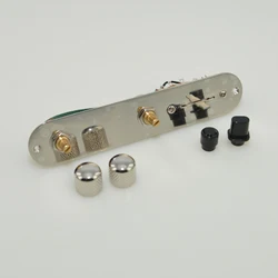 3 Way Tl Guitar Control Plate System Wiring Harness Switch Knobs For TLcaster Guitar Parts