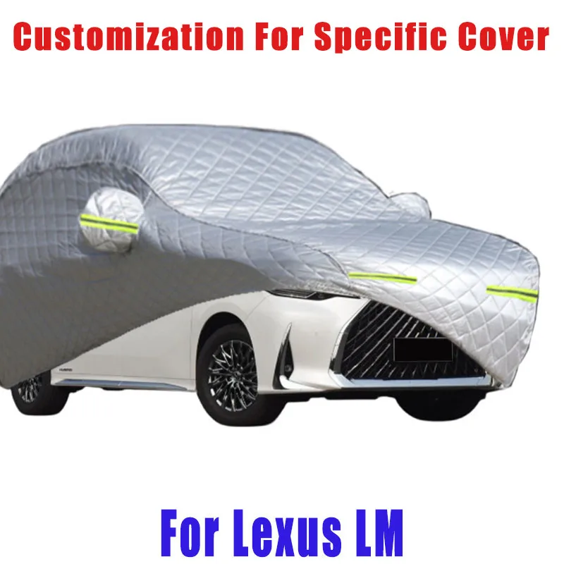 

For Lexus LM Hail prevention cover auto rain protection, scratch protection, paint peeling protection, car Snow prevention