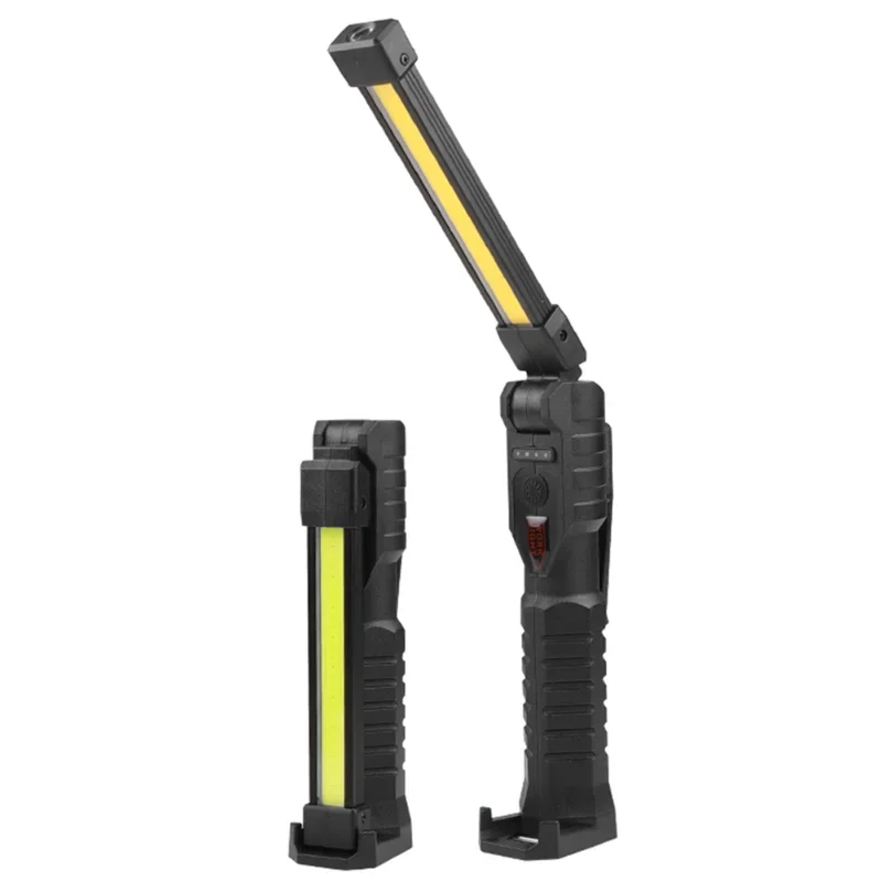 Multi Function COB LED Work Light USB Rechargeable Torch Foldable LED Flashlight for Outdoor Emergency Inspection Lamp