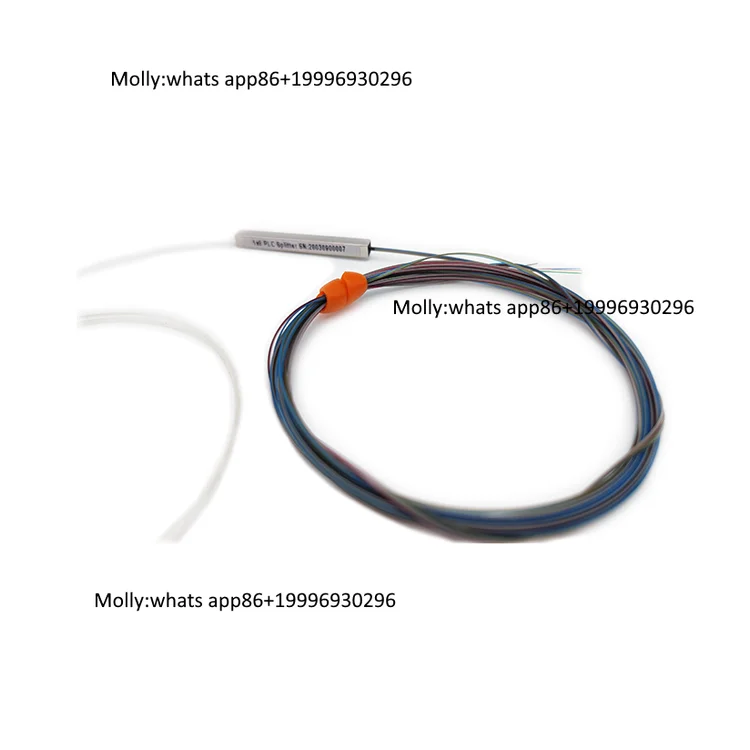 

Factory Directly Supply 1x2 1x4 1x8 1x16 1x32 1x64 Single Mode Mini Steel Tube Type Optical Fiber Plc Splitter Without Connector