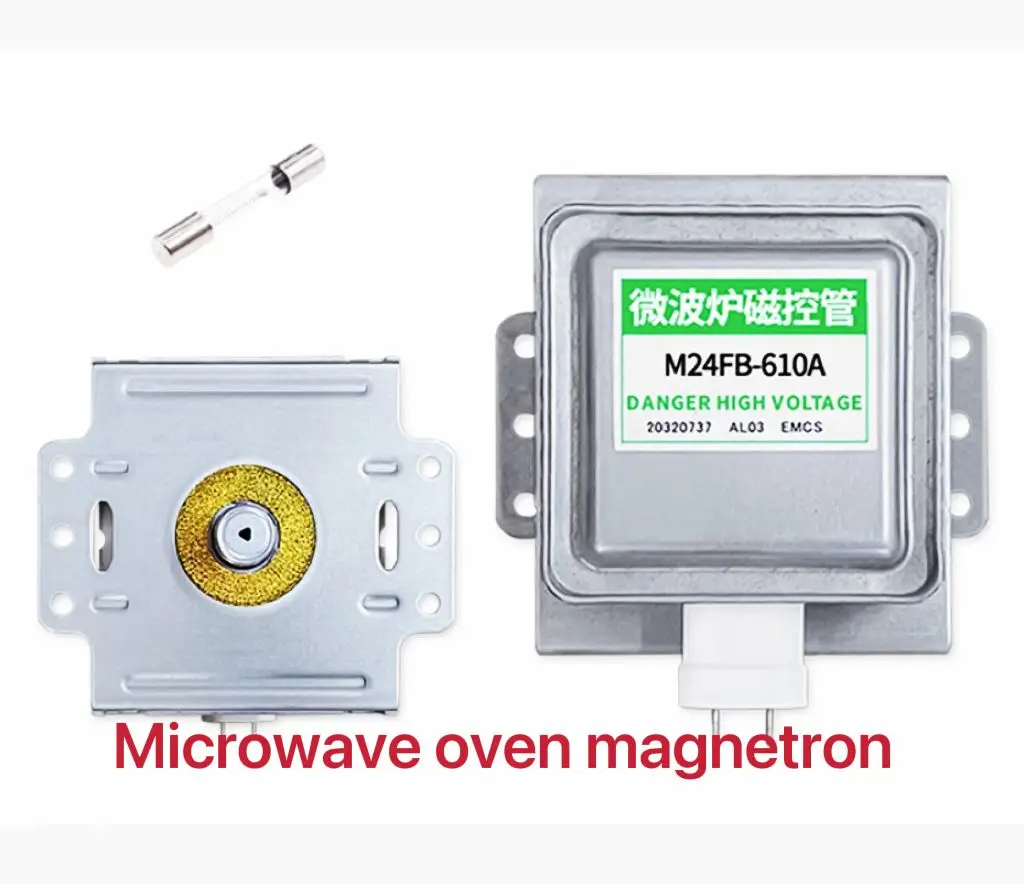 1 PÇS/LOTE Original micro-ondas magnetron M24FB-610A, acessório de cabeça de microondas Galanz, magnetron horizontal 610