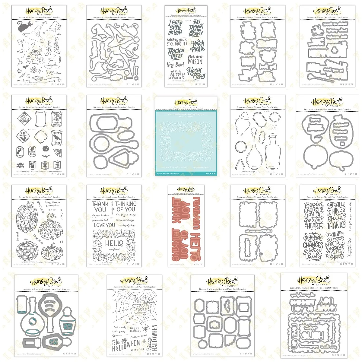 

2022 New Happy Halloween Metal Cutting Dies Stamps Stencil Hot Foil Scrapbook Diary Decoration Embossing Template Diy Handmade