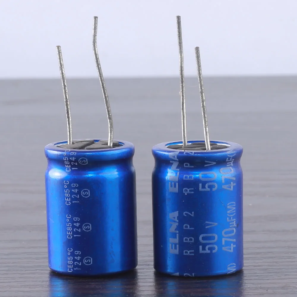 13pcs ELNA RBP2 470uf 50v 470mfd audio Capacitor caps 16*25mm 85°C