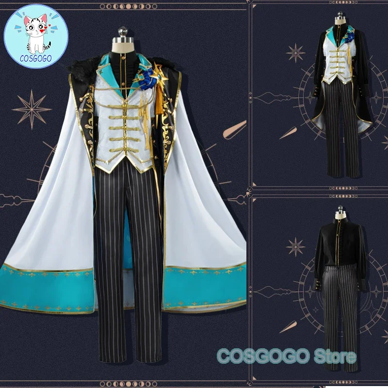 COSGOGO [Customized] Nijisanji Vtuber Kaida Haru Cosplay Costume Halloween Outfits Women New Suit Uniform