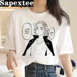 tokyo revengers clothes women vintage casual tumblr kawaii t shirt streetwear graphic tees women