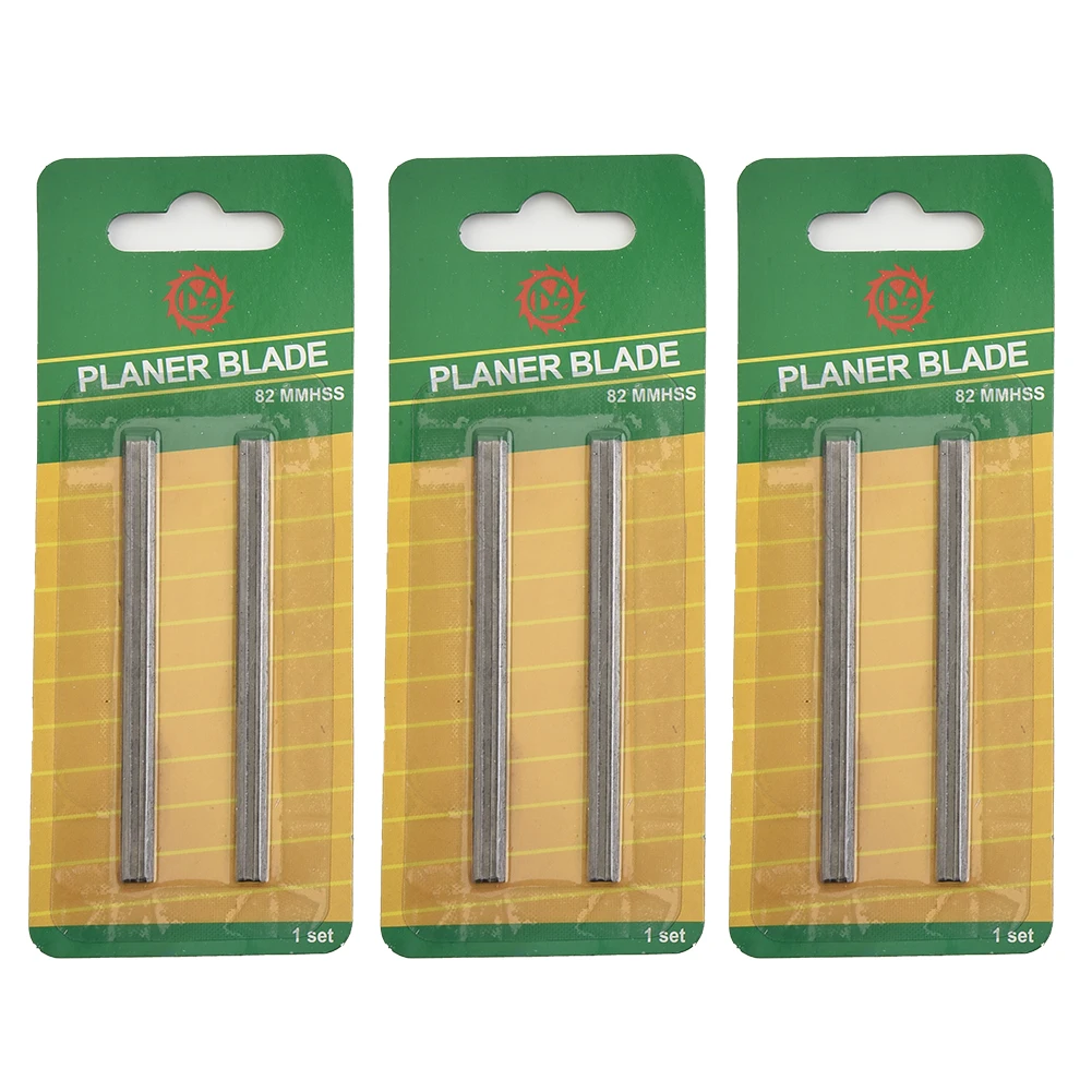 Long Use Life Planer Blades 82 Mm For MKA 82 X 5.5 X 1.1mm Carbon Steel For Cutting Ply-wood Board For Cutting Soft Woods