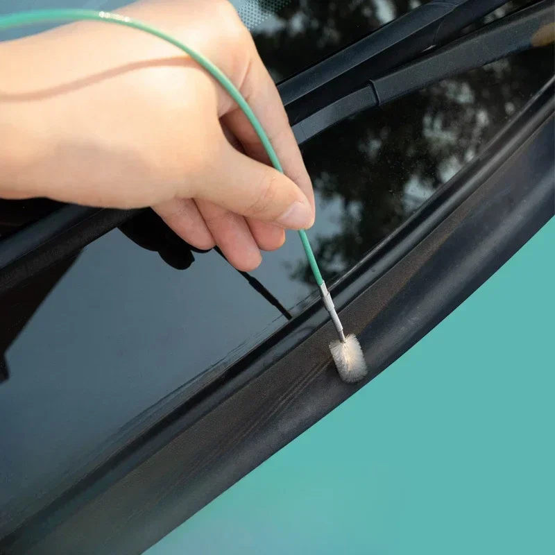 3/5m Car Drain Dredge Cleaning Scrub Brush Auto Sunroof Long Hoses Detailing Cleaning Tool Spiral Cleaning Brush Drain Cleaner