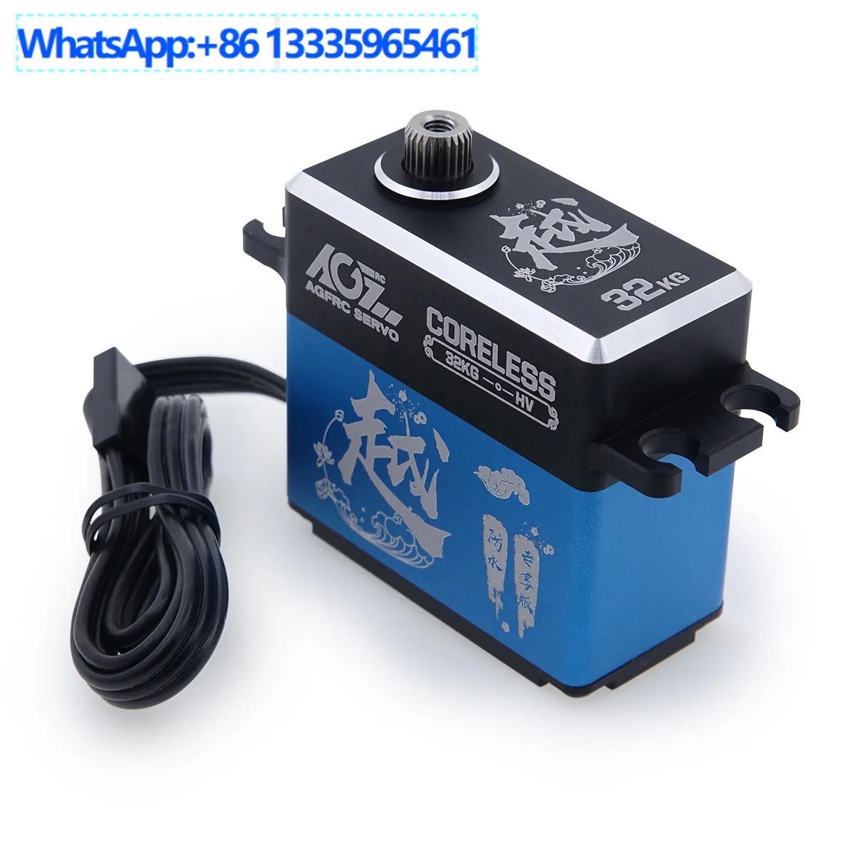 

Guofeng Yue 32KG High Torque Hollow Cup Steel Tooth Waterproof Servo Climbing Car Ship Model Factory