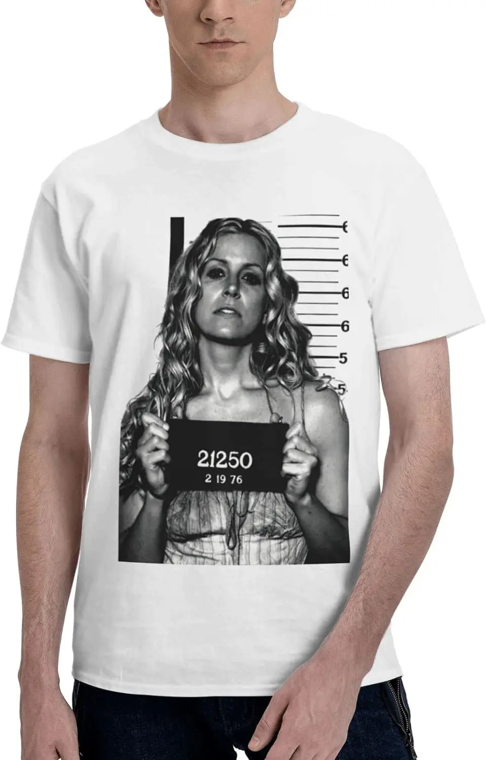 QNNEL Sheri Moon Zombie T Shirt Men's Summer Casual Lightweight Round Neck Short Sleeve Basic Tee Shirt