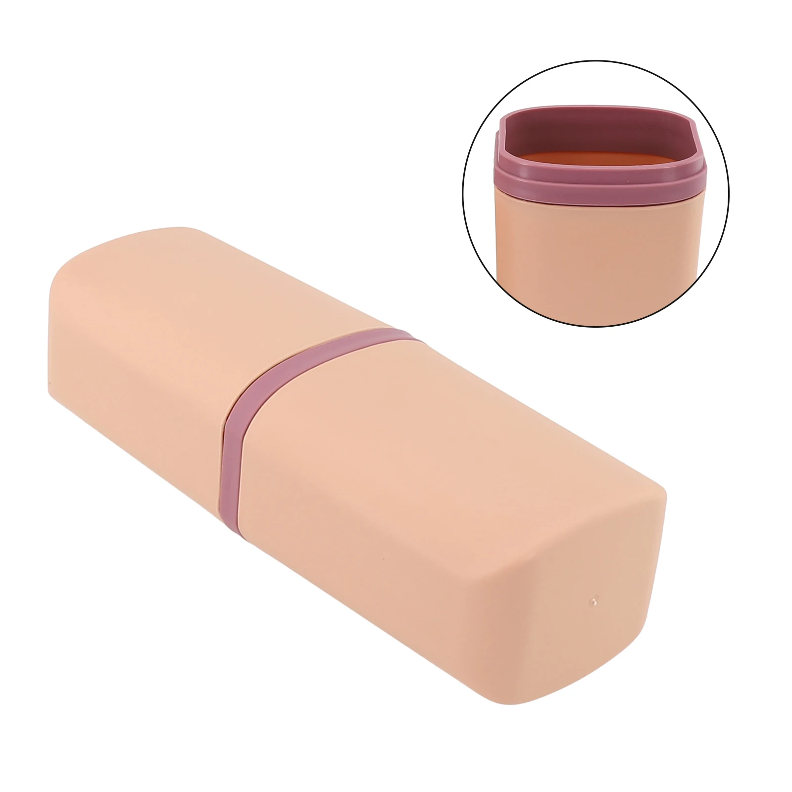 Toothbrush-Box Toothpaste Case Travel 20.5*7.5cm Camping Convenient Lightweight Plastic Portable Storage Toothpaste Case