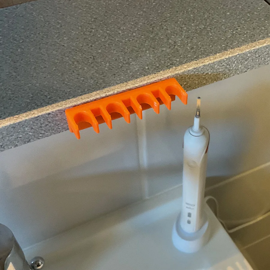 Toothbrush Holder Bath Wall-Mounted Electric Toothbrush Holders Adults Toothbrush Stand Hanger Bathroom Accessories