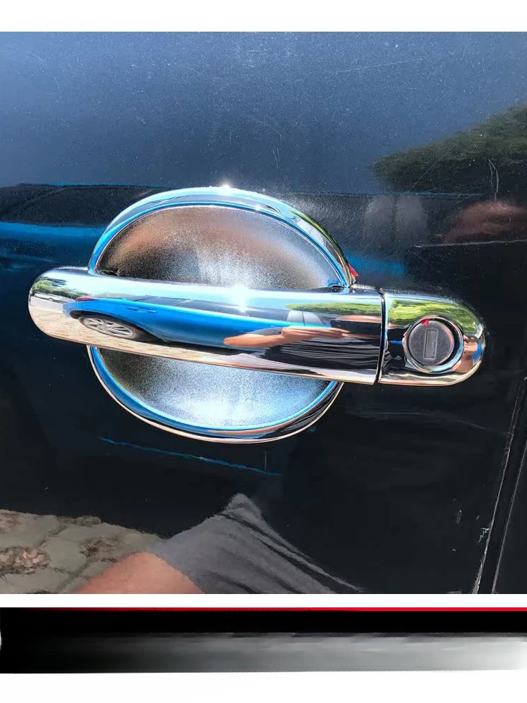 FUNDUOO For VW Golf Mk4 / VW Bora / VW Jetta 1999 2000 2001 2002 2003 2004 New ABS Chrome Door Handle + Cup Bowl Cover trim