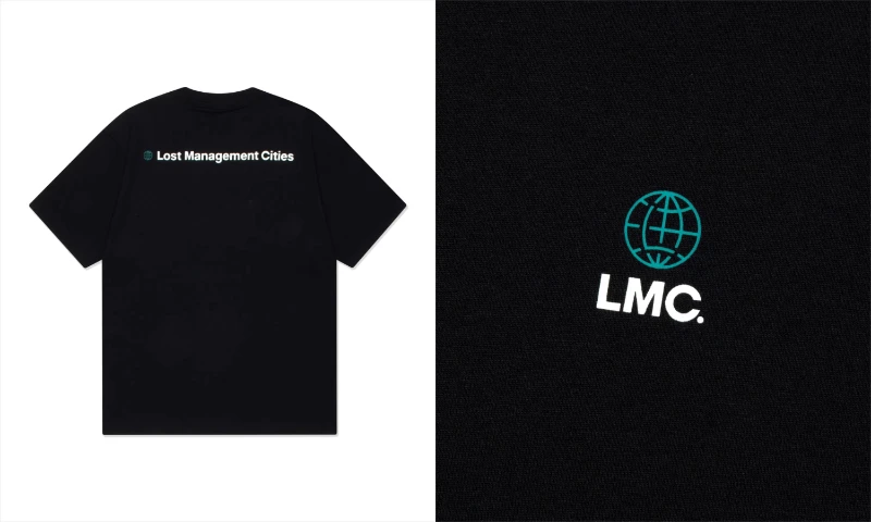 

LMC 23FW OG GLOBE American High Street Streetwear Brand Basic Loose Short-sleeved T-shirts for Men and Women