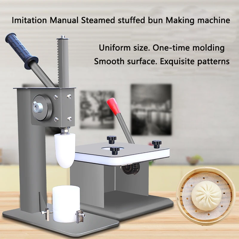 

Semi-Automatic Imitation Manual Bun Making machine Household Commercial Stainless steel Steamed stuffed bun Making machine