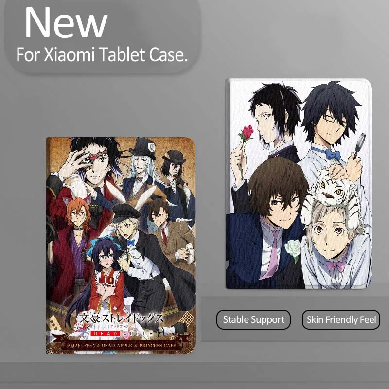 

Art B-Bungos S-Strays D-Dogs For Xiaomi Redmi Mi Pad 4 5 6 7 8 K SE Mini Pro Plus Max 10.1 11.2 inch Tablet Case