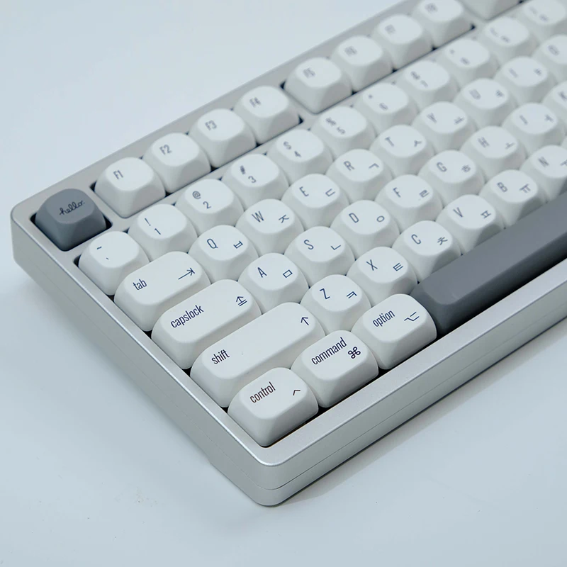 Tapa de tecla MOA para teclado mecánico Cherry Mx Switch, perfil ISO KOA, teclas PBT personalizadas 7U DIY, japonés, ruso, coreano, Similar