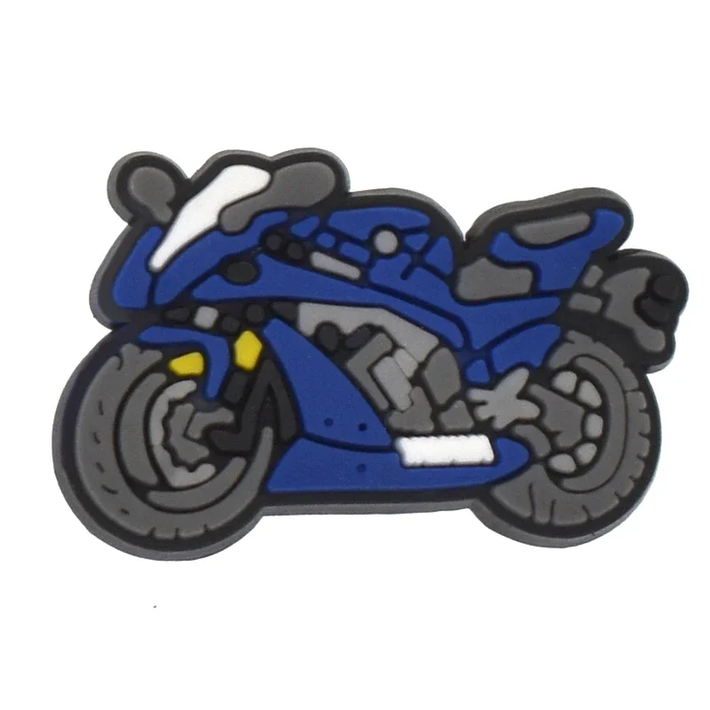 Motorcycle Shoe Charms for Crocs Sandals Women Clogs Pins Men Badges Kids Jeans Boy Girls Decorations Buckle Shoes Accessories