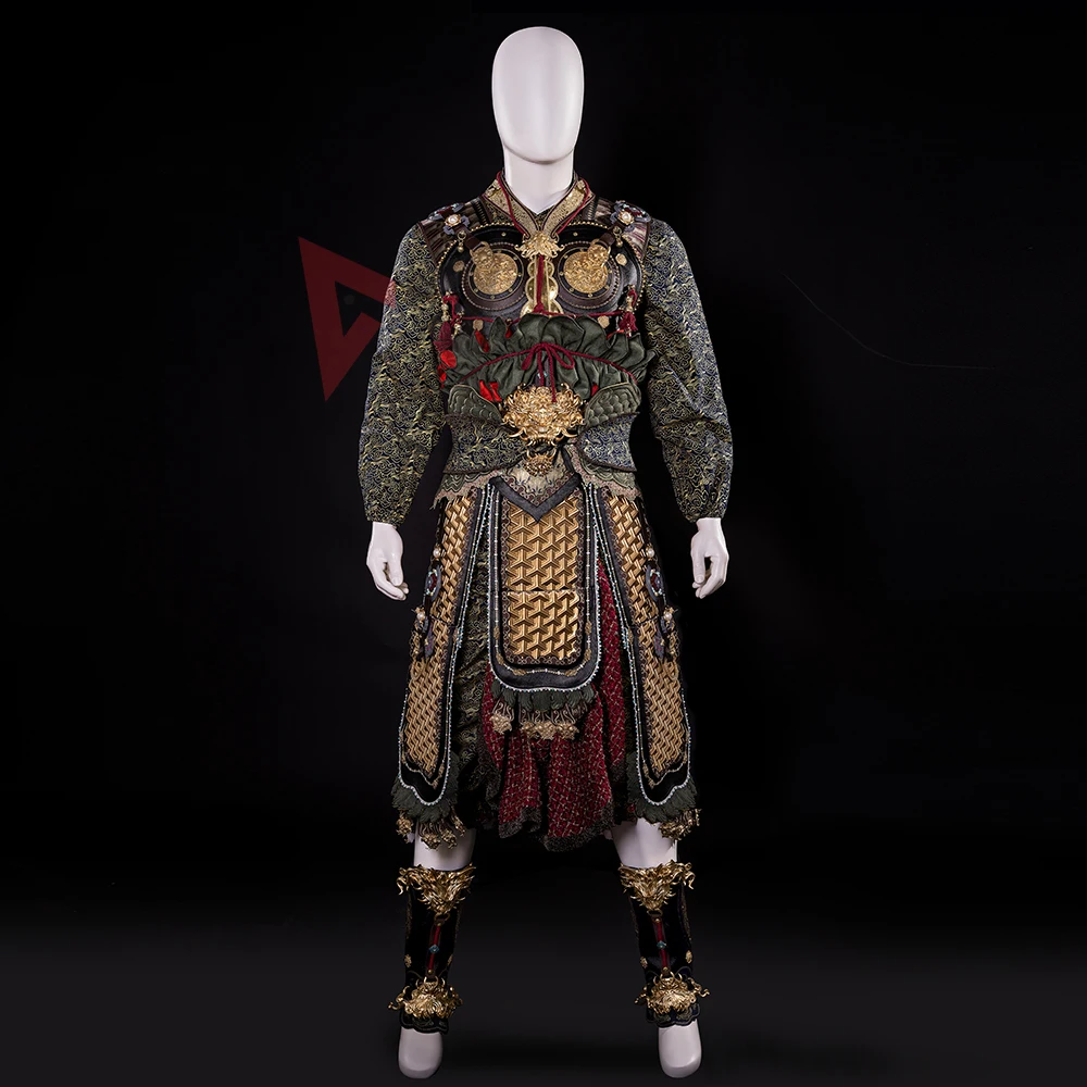 New Game Black Myth: Wukong Cosplay Costume Set Hair Crown Armor Shirt Pants Cosplay Halloween 3D Printing Costume Custom Made