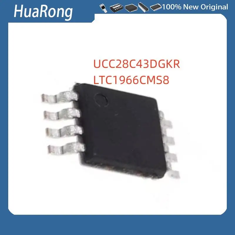 5PCS/LOT        UCC28C43DGKR    28C43    LTC1966    LTC1966CMS8     LTTG      MSOP8