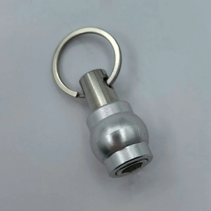 HOT! Katerk 6Pcs Hex Shank Screwdriver Bits Holder Set With Black Carabiner, Quick-Change, Lightweight