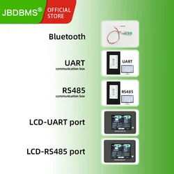 Akcesoria JBD moduł Bluetooth wyświetlacz LCD UART RS485 do baterii litowej Smart BMS 3S-20S z funkcja komunikacji