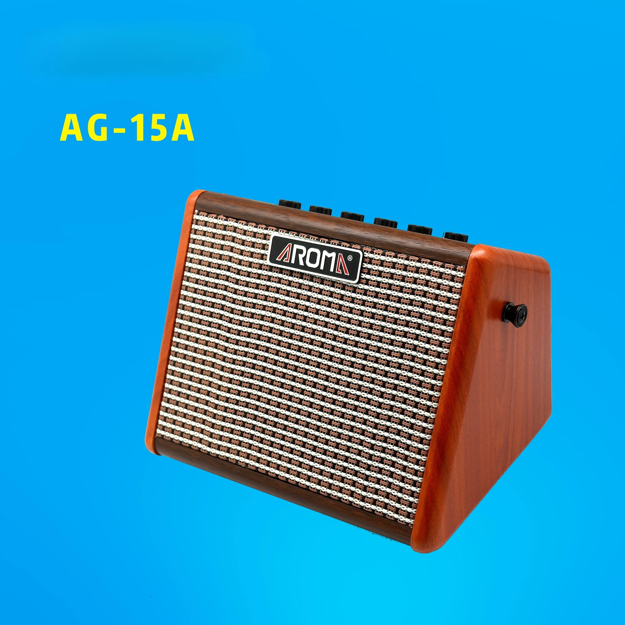 Aroma wooden  AG-15A  acoustic guitar amplifier and guitar speaker