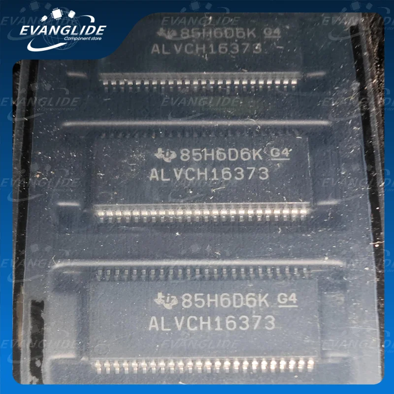 10PCS/LOT SN74LVCH16373DGGR 100% Original & New   D-Type Transparent Latch 2 Channel 8:8 IC Tri-State 48-SSOP