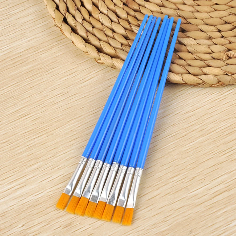 50pcs Paint Brush Set Nylon Hair Painting Tool Set for Watercolor Oil Painting painting brush set