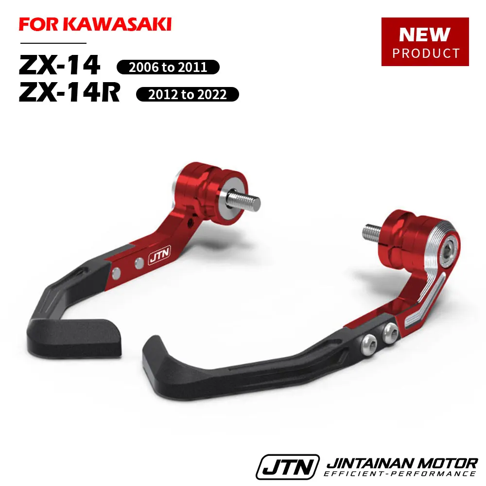 Protection de levier de frein de moto ZX14 ZX14R 2006 à 2022, Kit de Protection de levier de frein et d'embrayage pour KAWASAKI, accessoires