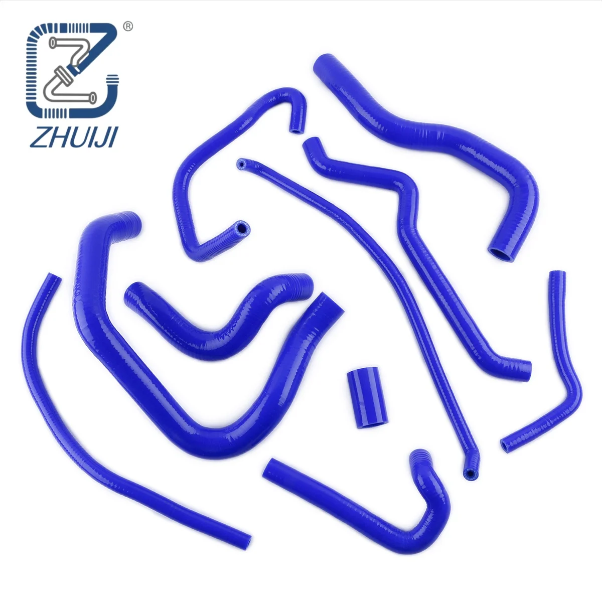 Силиконовая труба ZHUIJI подходит для 2005-2008 Kawasaki ZZR600 ZZR 600 мотоцикла, комплект шлангов охлаждающей жидкости радиатора Силиконовая труба ZHUIJI подходит для 2005-2008 Kawasaki ZZR600 ZZR 600 мотоцикла, комплект шлангов охлаждающей жидкости радиатора