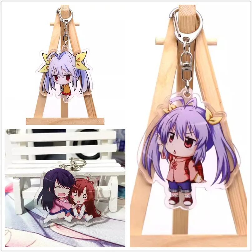 Брелок для ключей из игры «мияучи», Ichijou Hotaru Komari Koshigaya Natsumi, кукла аниме, акриловый, подарок