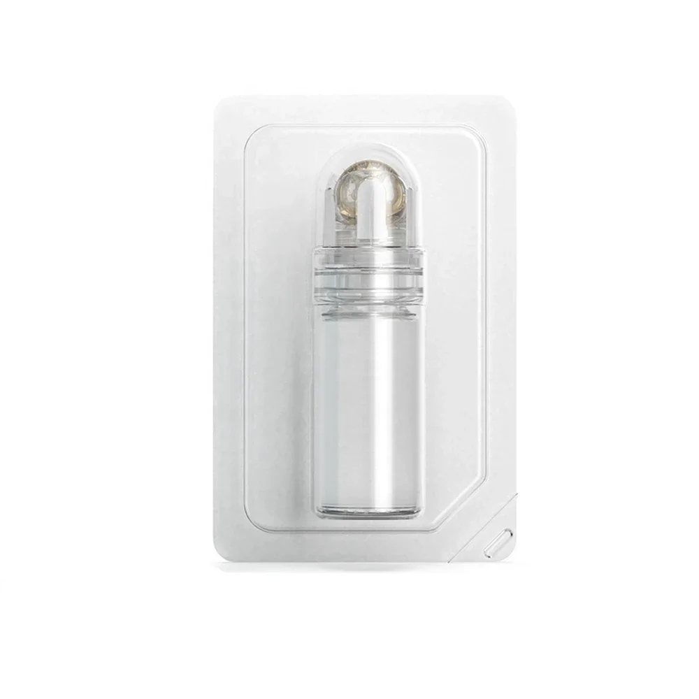 1PCS 64Pins Titanium Micro Naald Roller Huidverzorging Apparaat Thuisgebruik Lip Gezicht Brow Haar Hoofdhuid Serum Applicator