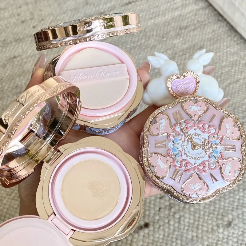 

Крем-основа для макияжа Flowerknows Bunny Garden Collection: тональный крем, консилер, база под макияж, стойкий, матирующий, отбеливающий.