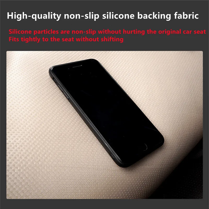 PU Leather Car Seat Cover Auto Seat Surround Cushion Non-slip Breathable And Beautiful Cab Seat Protection Cover Car Accessories