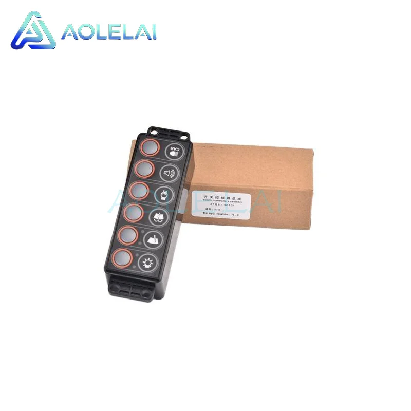 21Q6-30601 21Q630601 Headlight Control Switch Panel For Excavator R140LC9 R145CR9 R160LC9 R180LC9