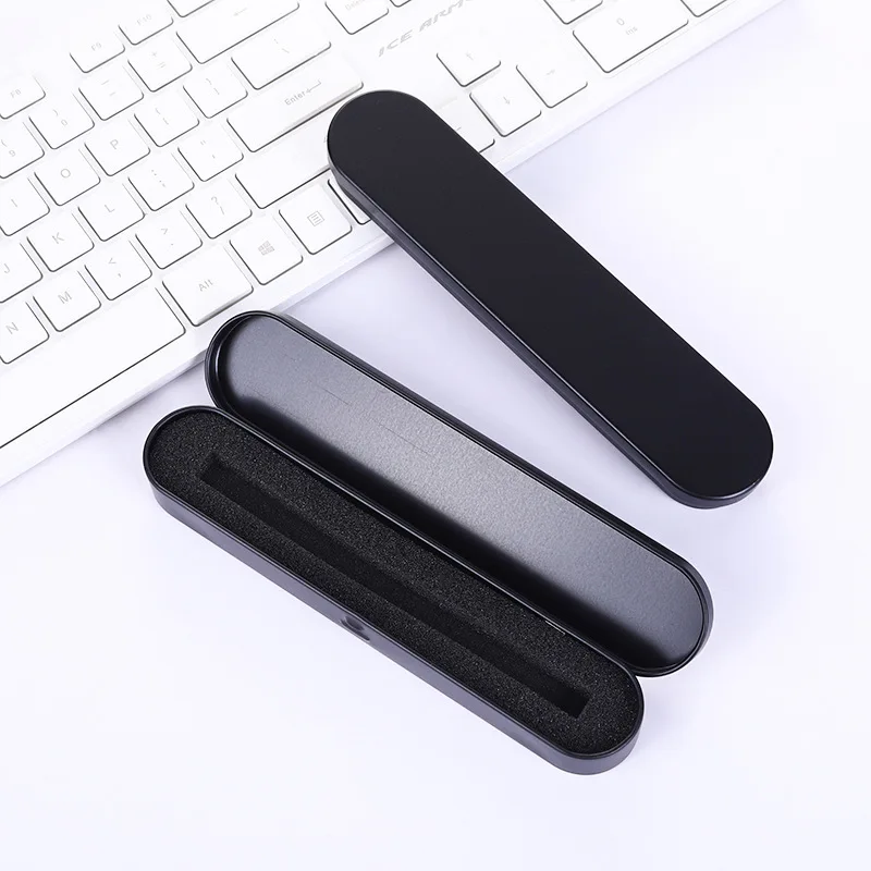 Rectangular Tinplate Pencil Box Color Stationery Box Gift Iron Box Makeup Box Pencil Cases Office and Advertise Steelless Box