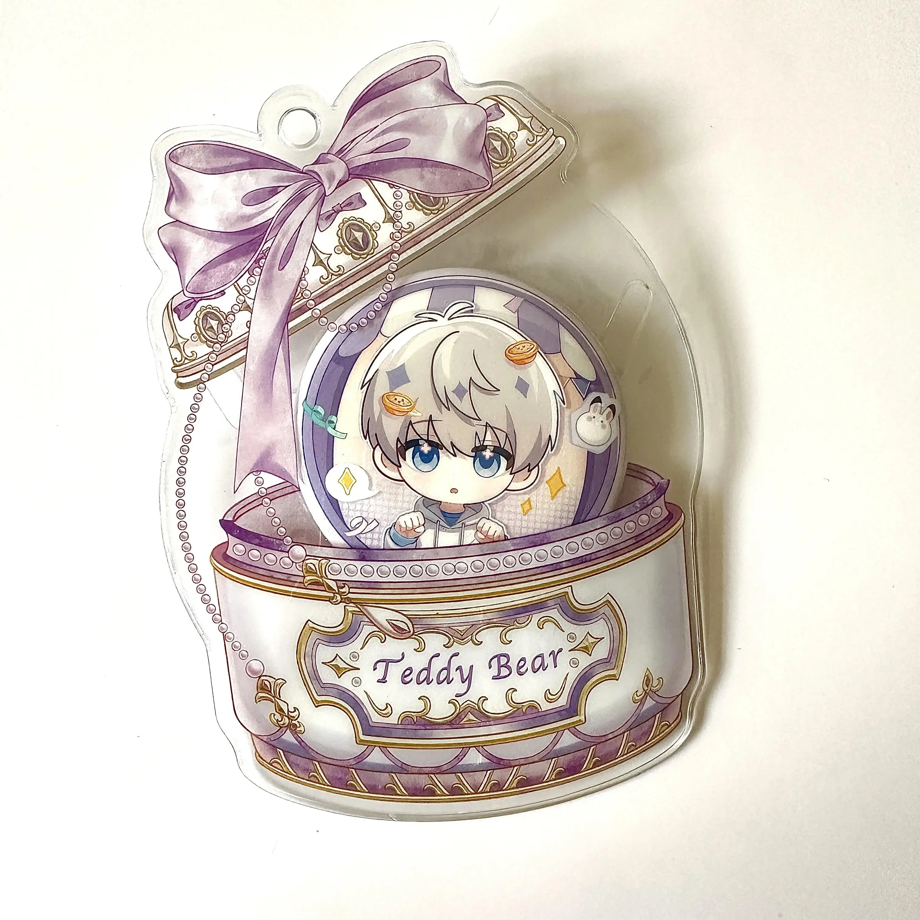 Anime Love and Deepspace Rafayel Zayne Xavier Sylus Cosplay Badge Brooch Backpack Decoration Pendant Widget Birthday Xmas Gift