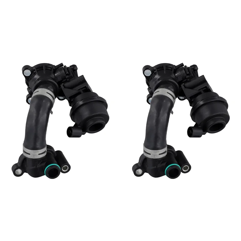 

2X 059121737AM Car Thermostat Housing Assembly For A6 A7 Touareg