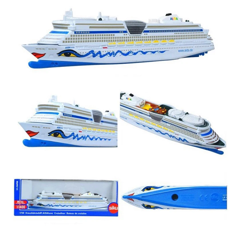 سيكو ديياكاست 1:1400 مقياس 1720/1723 نموذج سلسلة سفينة سياحية من السبائك والبلاستيك لمجموعات العرض