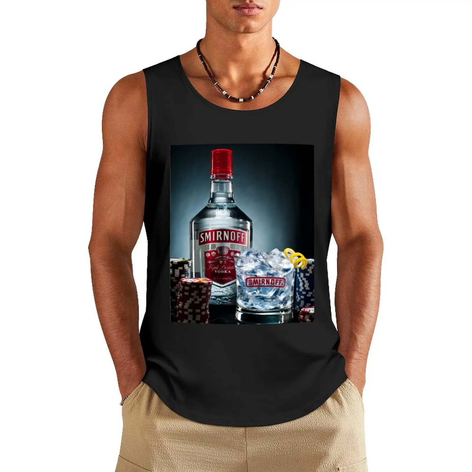 Мужская футболка без рукавов, дизайнерская одежда для спортзала