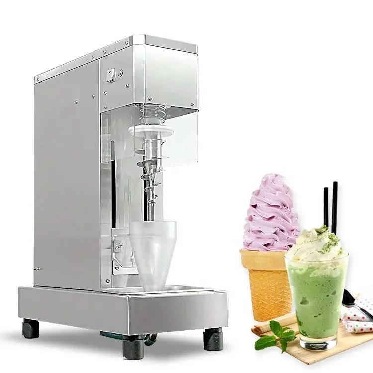 Swirl Freeze Fruit Frozen Yogurt Ice Cream Gelato Blending Mixer Machine New Zealand Real Fruit Ice Cream Machine Automatic