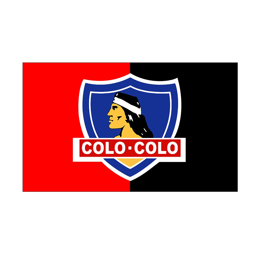 3*5Ft Chile Club Social Y Deportivo Colo-Colos Wall Tapestry Flag Outdoor Garden Banner Wall Hanging Decoration Cloth Home Decor