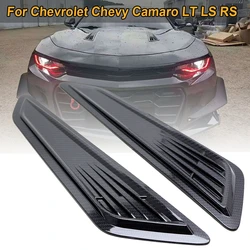 Front Bonnet Hood Air Vent Scoop Cover Sticker Decoration Trim For Chevrolet Chevy Camaro LT LS RS 2016-2021 Car Accessories