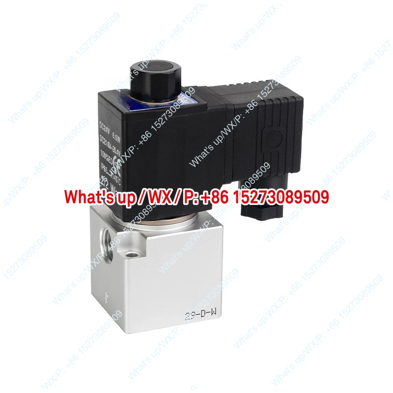 Electrovanne-sous-vide-a-grand-debit-deux-positions-trois-voies-3v3-08-nc-no-dc24v-ac220v