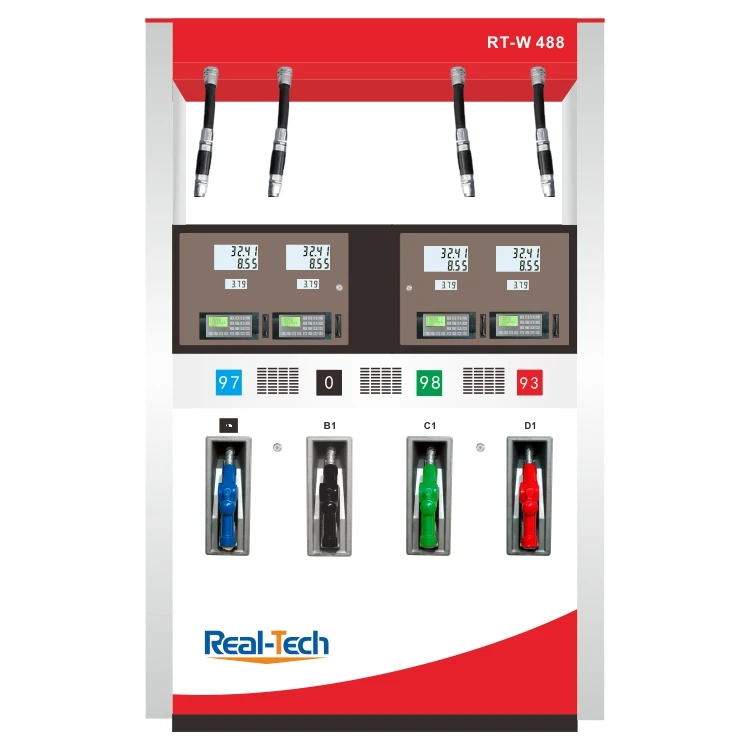 Good Quality Dispensing Pumps 2 Nozzles Petrol Pump Fuel Dispenser Petrol Dispenser With Digital Display